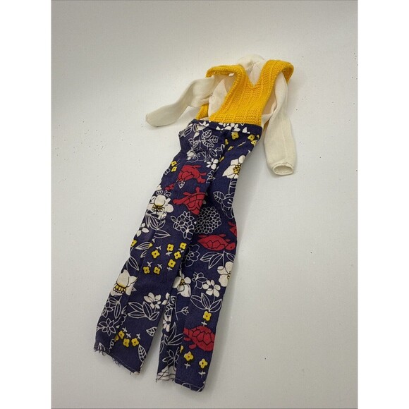 1973 Barbie Best Buy #8685 Turtles and Flowers JUMPSUIT Vibrant Colors - Picture 1 of 5